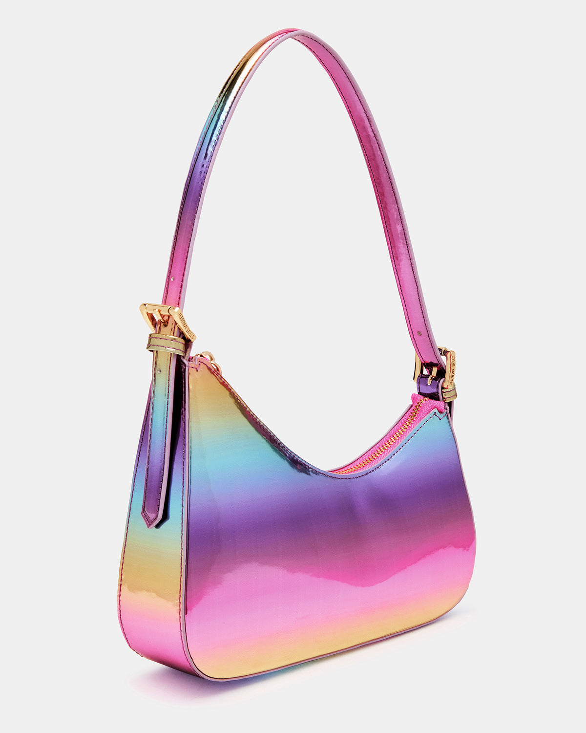 SMITH Bag Metallic Multi Asymmetric Shoulder Handbag - Steve Madden