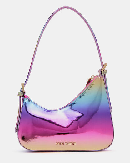 SMITH Bag Metallic Multi Asymmetric Shoulder Handbag - Steve Madden