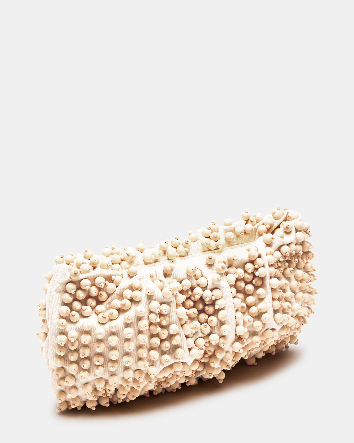 TIKI Natural Women's Beaded Clutch - Steve Madden