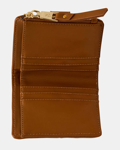 JEM STRAW Light Natural Bifold Wallet - Steve Madden