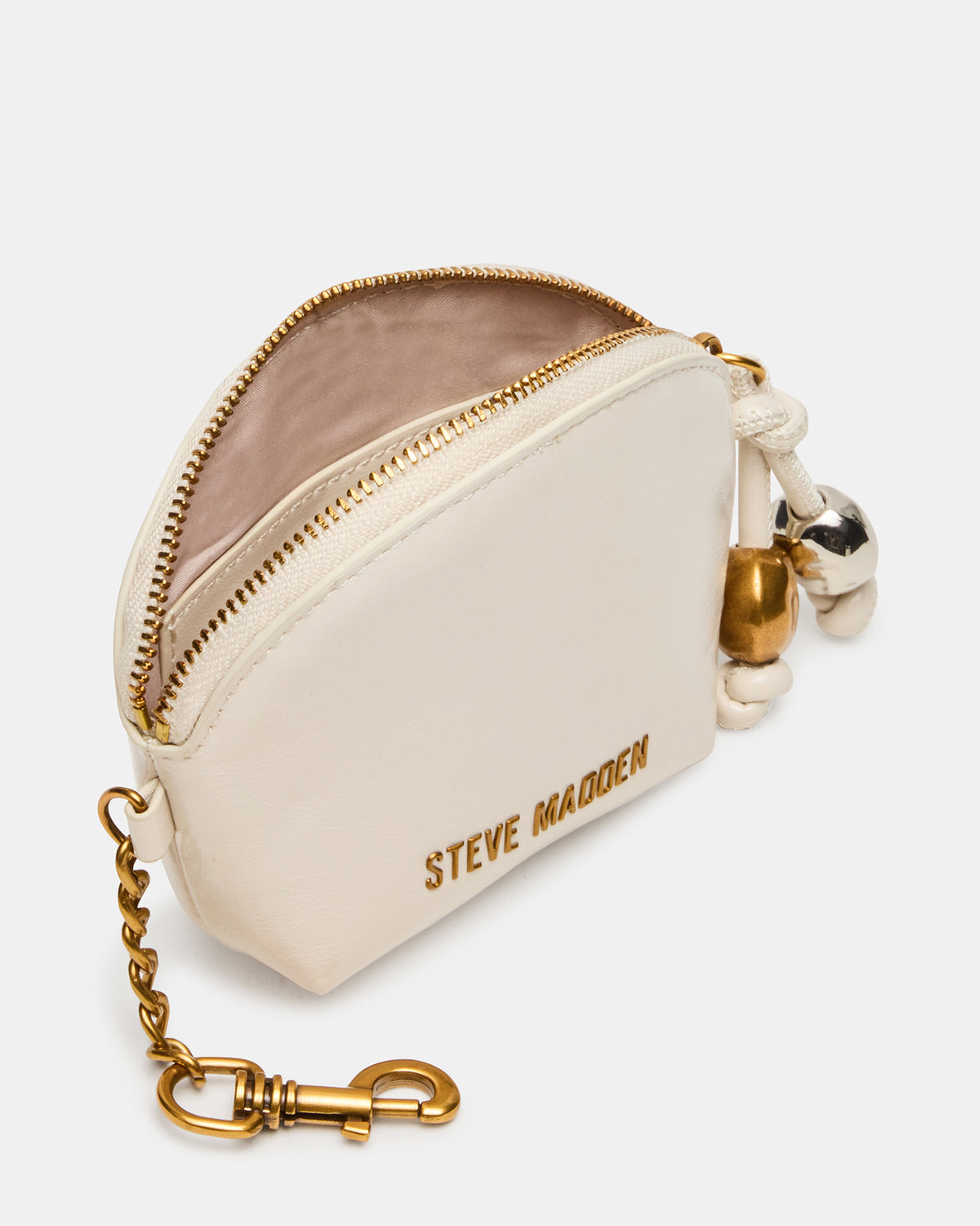 CASSIDI Wallet Chalk Dome-Shaped Card Holder - Steve Madden