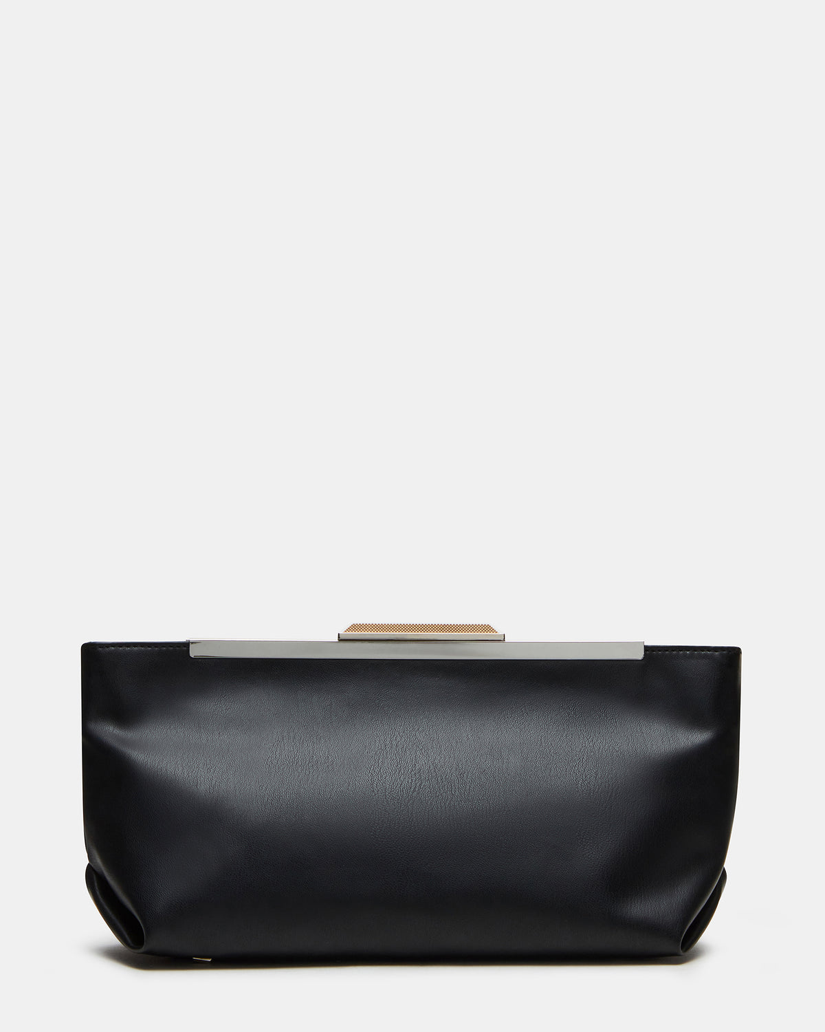 ANTONI Soft Oversized Clutch Bag Black | Women's Handbags - Steve Madden