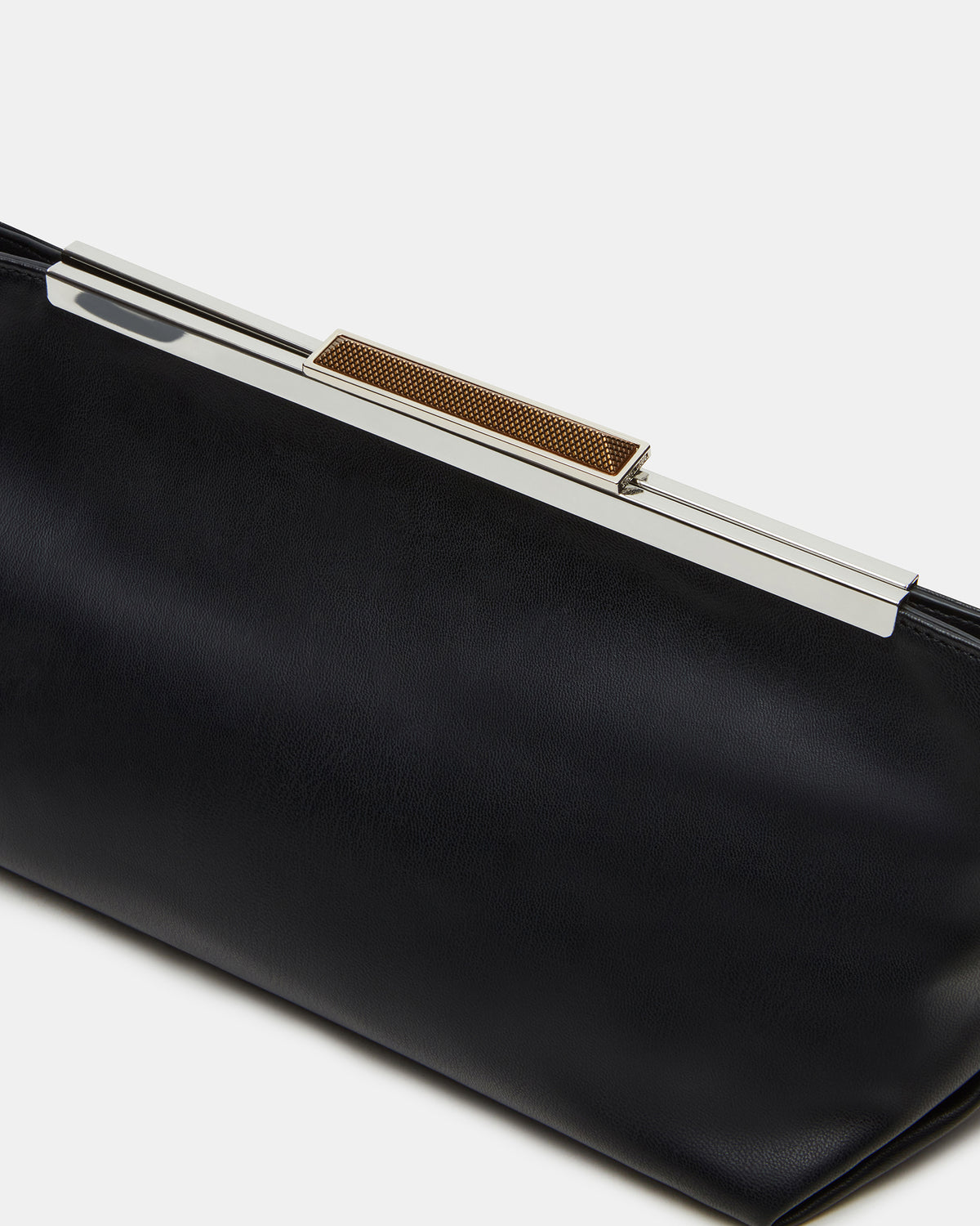 ANTONI Soft Oversized Clutch Bag Black | Women's Handbags - Steve Madden