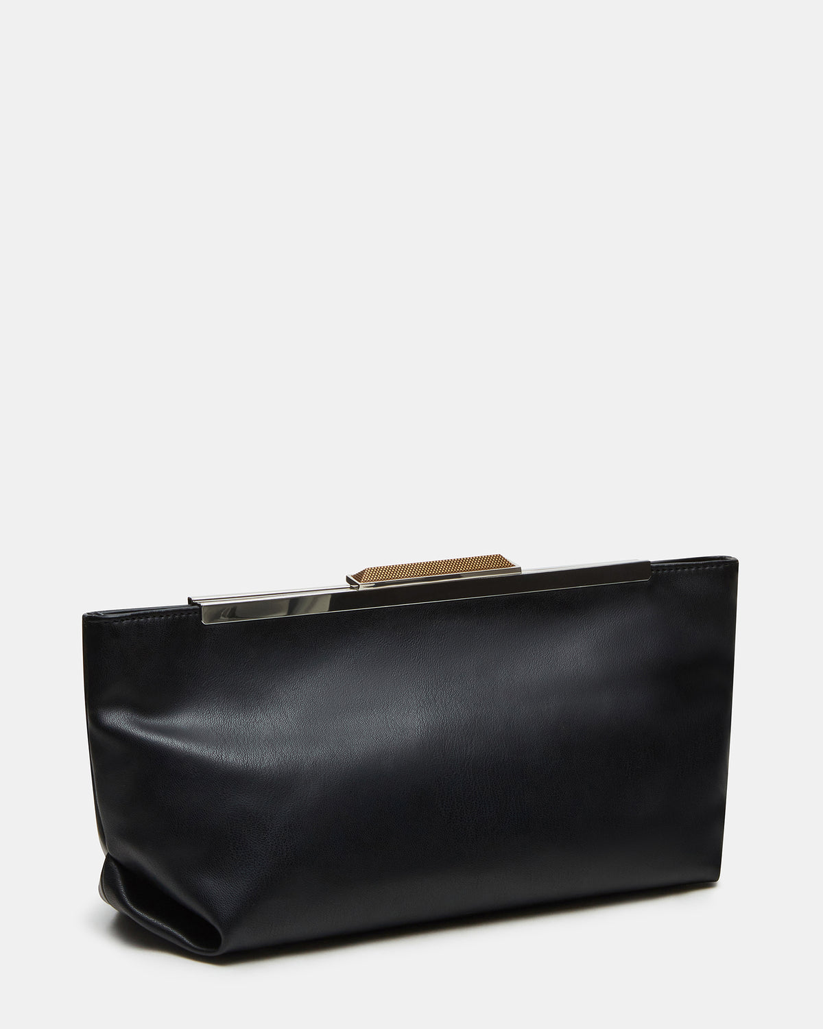 ANTONI Soft Oversized Clutch Bag Black | Women's Handbags - Steve Madden