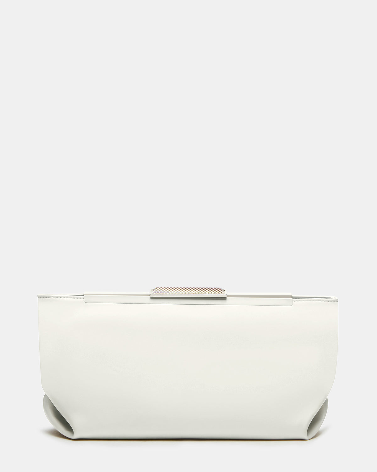 ANTONI Soft Oversized Clutch Bag Off-White | Women's Handbags - Steve Madden