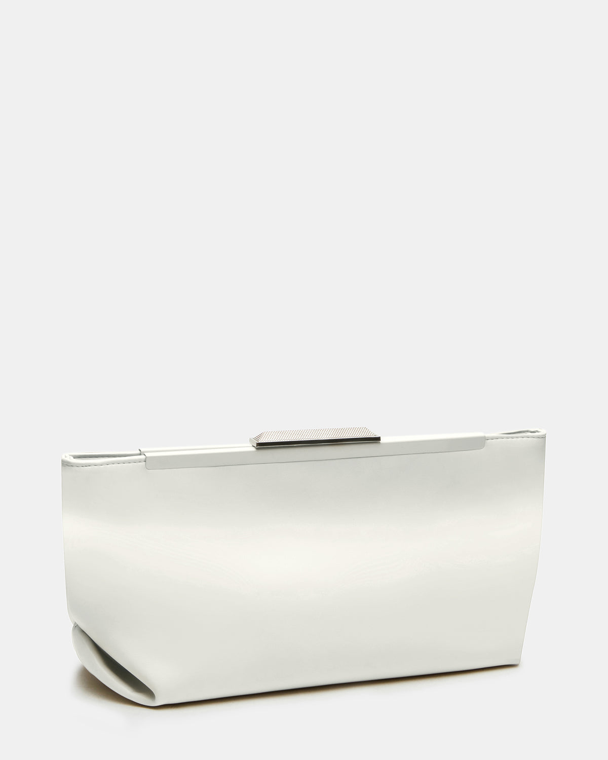 ANTONI Soft Oversized Clutch Bag Off-White | Women's Handbags - Steve Madden