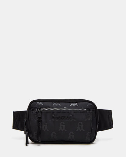 LIND Black/Black Women's Adjustable Belt Handbag - Steve Madden