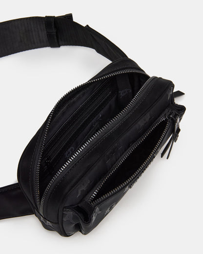 LIND Black/Black Women's Adjustable Belt Handbag - Steve Madden