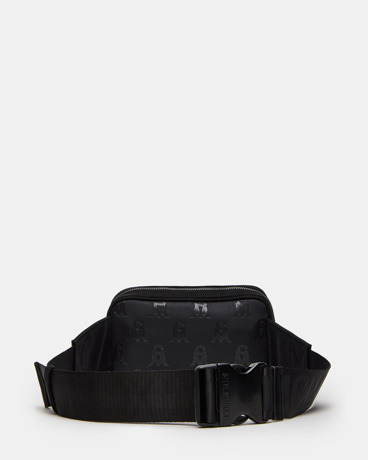 LIND Black/Black Women's Adjustable Belt Handbag - Steve Madden
