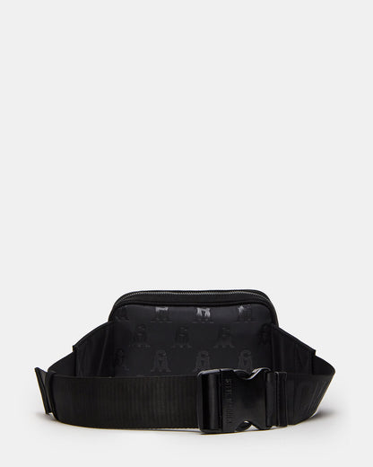 LIND Black/Black Women's Adjustable Belt Handbag - Steve Madden
