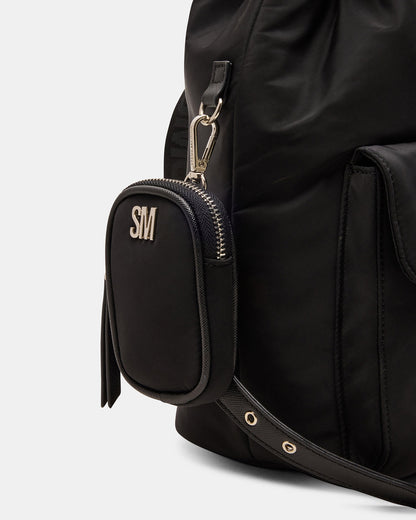 ROLO Black Women's Drawstring Backpack - Steve Madden