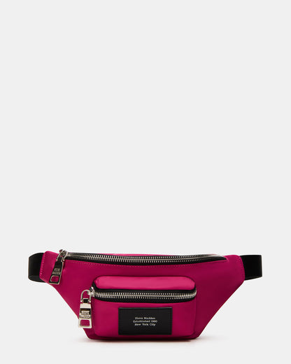 REMIX Fuchsia Women's Sporty Belt Handbag - Steve Madden