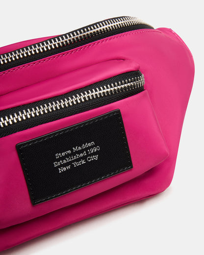 REMIX Fuchsia Women's Sporty Belt Handbag - Steve Madden