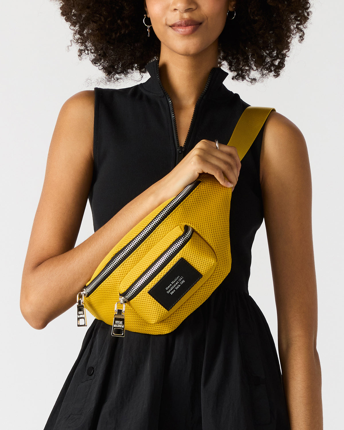 VERDICT Yellow Women's Sporty Belt Handbag - Steve Madden