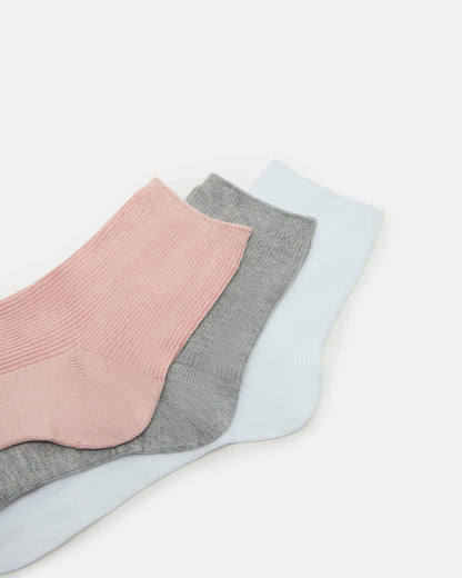 3 Pack Women's Anklet Socks - Steve Madden