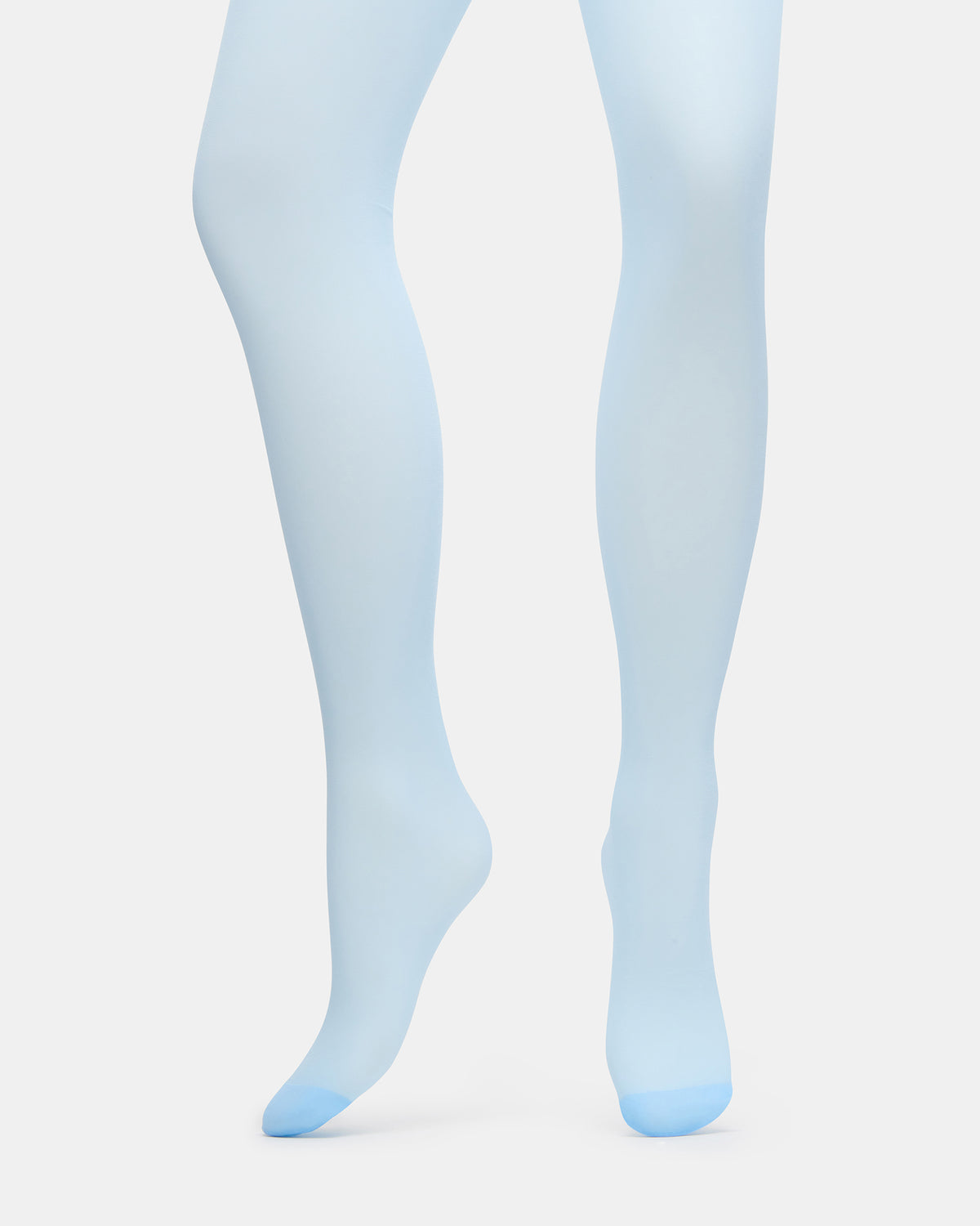 BLAIR SHEER TIGHTS LIGHT Blue Women's Footed Sheer Mesh Tights - Steve Madden