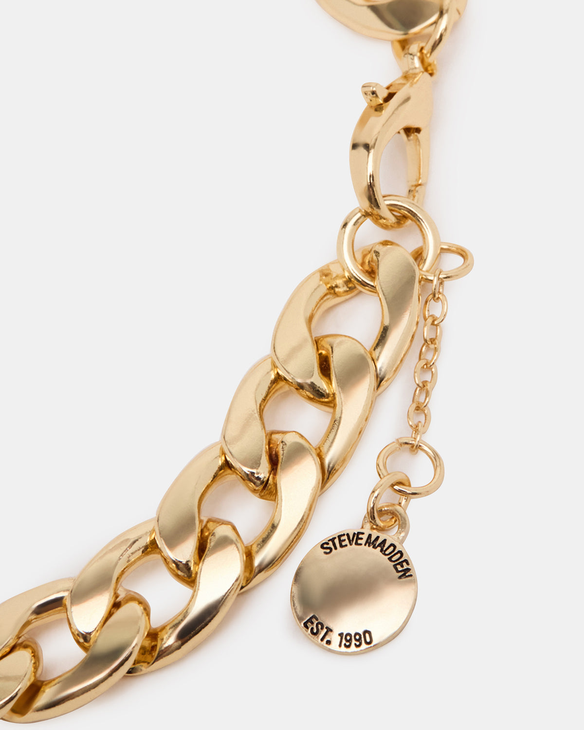 LINK CHAIN ANKLET Gold Women's - Steve Madden