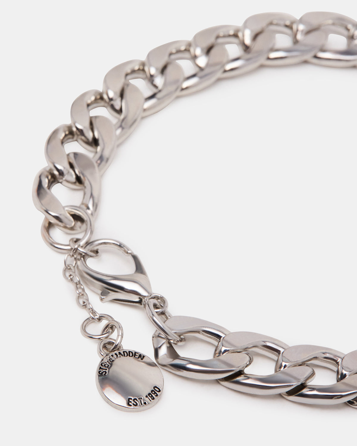 LINK CHAIN ANKLET Silver Women's - Steve Madden
