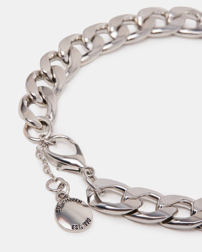 LINK CHAIN ANKLET Silver Women's - Steve Madden