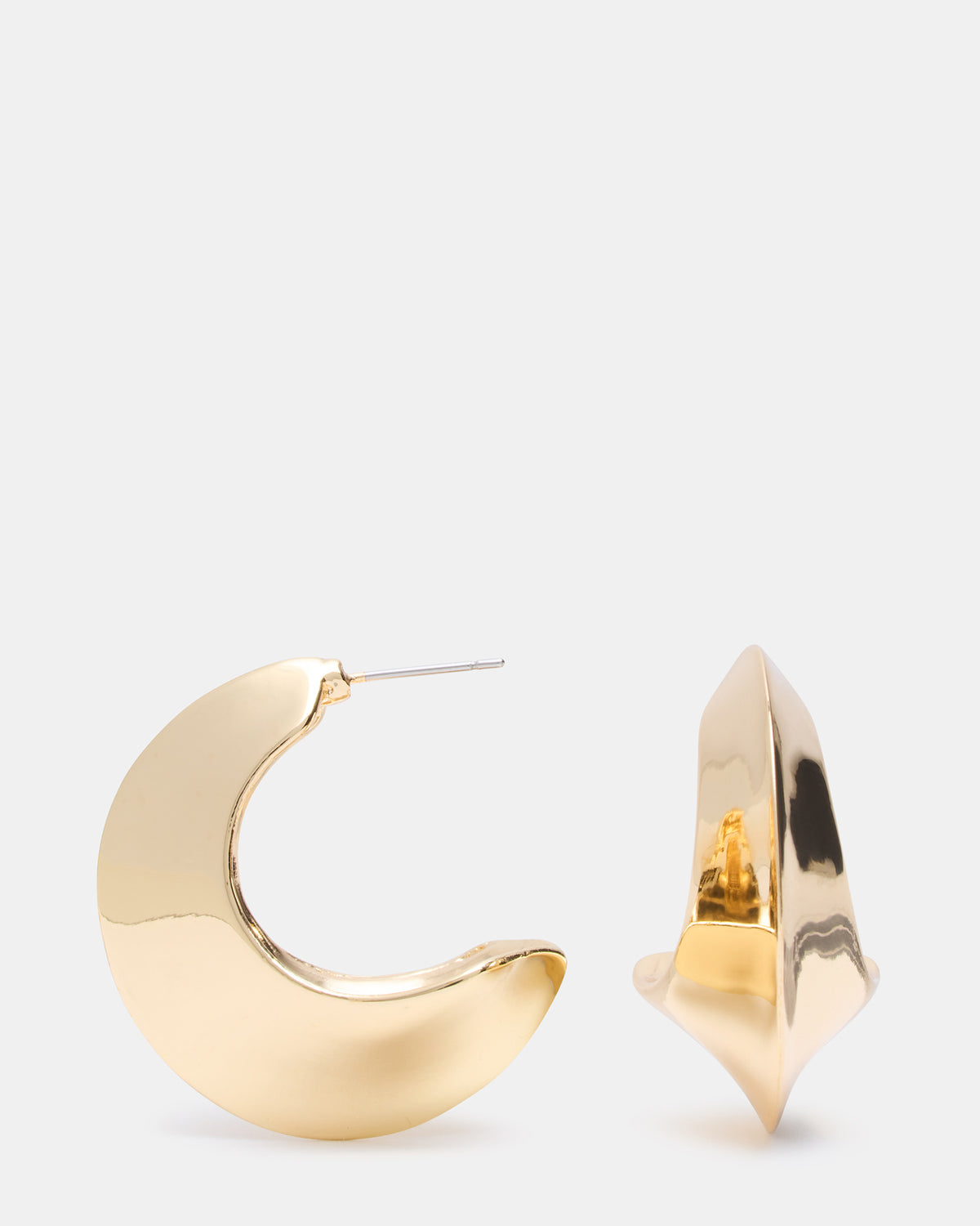 CRESCENT EARRINGS GOLD Women's Earrings - Steve Madden