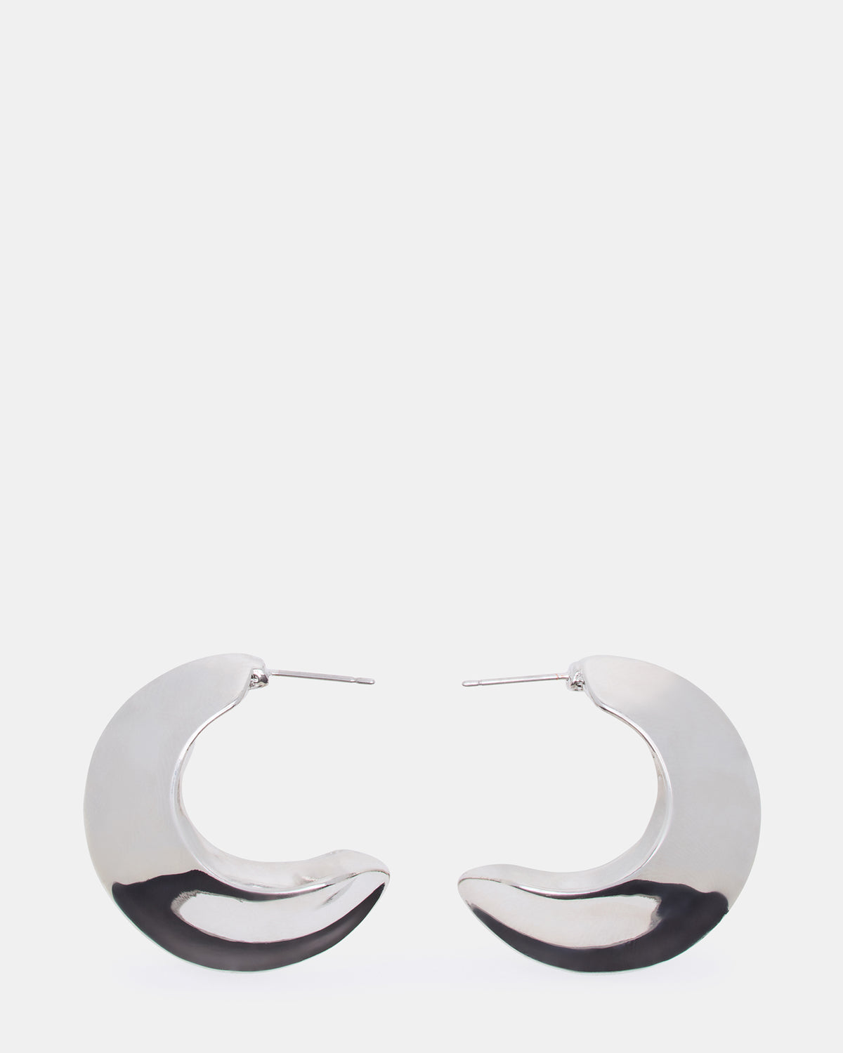 CRESCENT EARRINGS SILVER Women's Earrings - Steve Madden