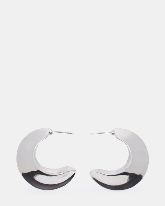CRESCENT EARRINGS SILVER Women's Earrings - Steve Madden