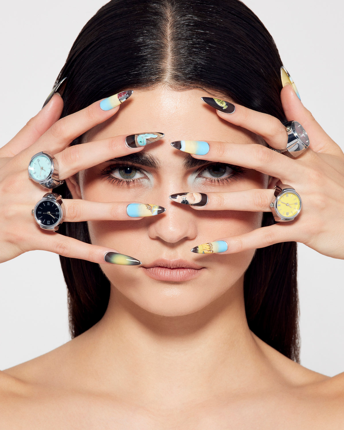 WATCH RING Blue Women's Accessories - Steve Madden