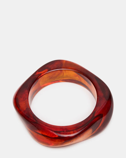 CURVED RETRO BRACELET Natural Women's Bangle Bracelet - Steve Madden