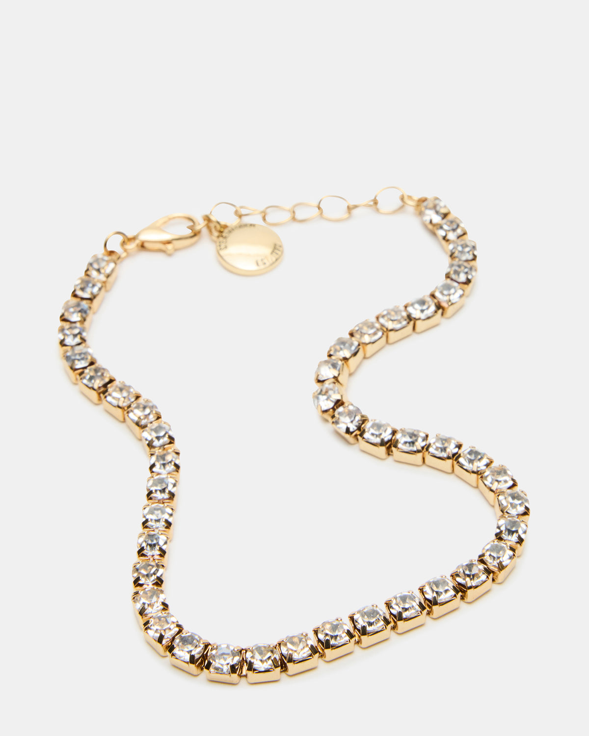 2-PIECE RHINESTONE CHAIN ANKLET SET Women's Pearl Embellished ChaiN Anklet Set - Steve Madden