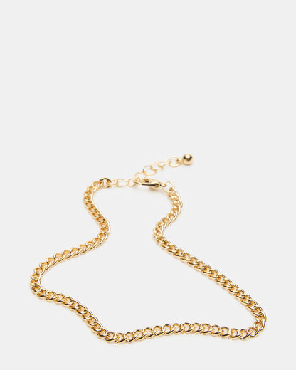 2-PIECE RHINESTONE CHAIN ANKLET SET Women's Pearl Embellished ChaiN Anklet Set - Steve Madden
