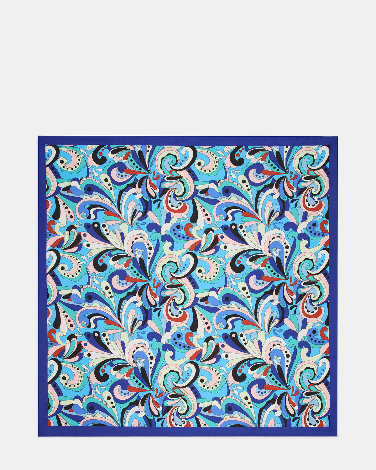 BLUE PRINTED SCARF Women's Resort Scarf - Steve Madden