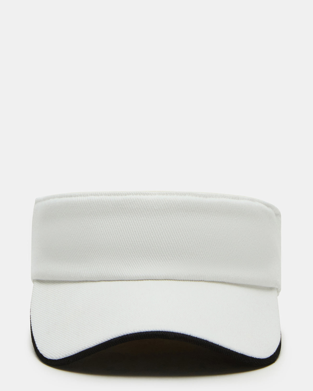 EMBROIDERED White Women's Visor Cap - Steve Madden