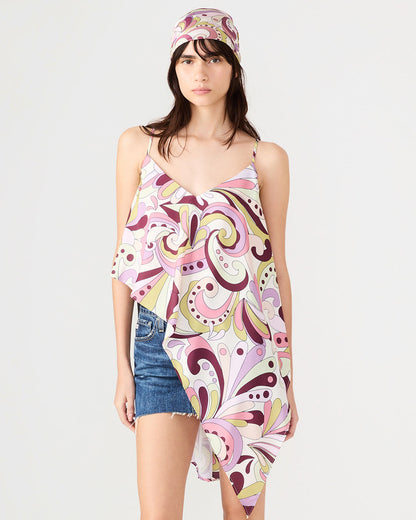 LAVENDER PRINTED SCARF Women's Resort Scarf - Steve Madden