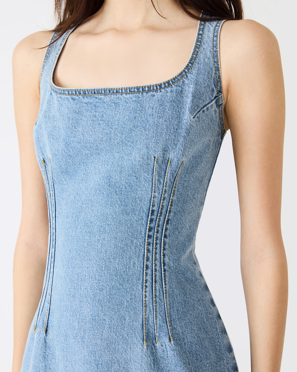 NOELLE Forever Blue Denim Mini Women's Dress - Steve Madden