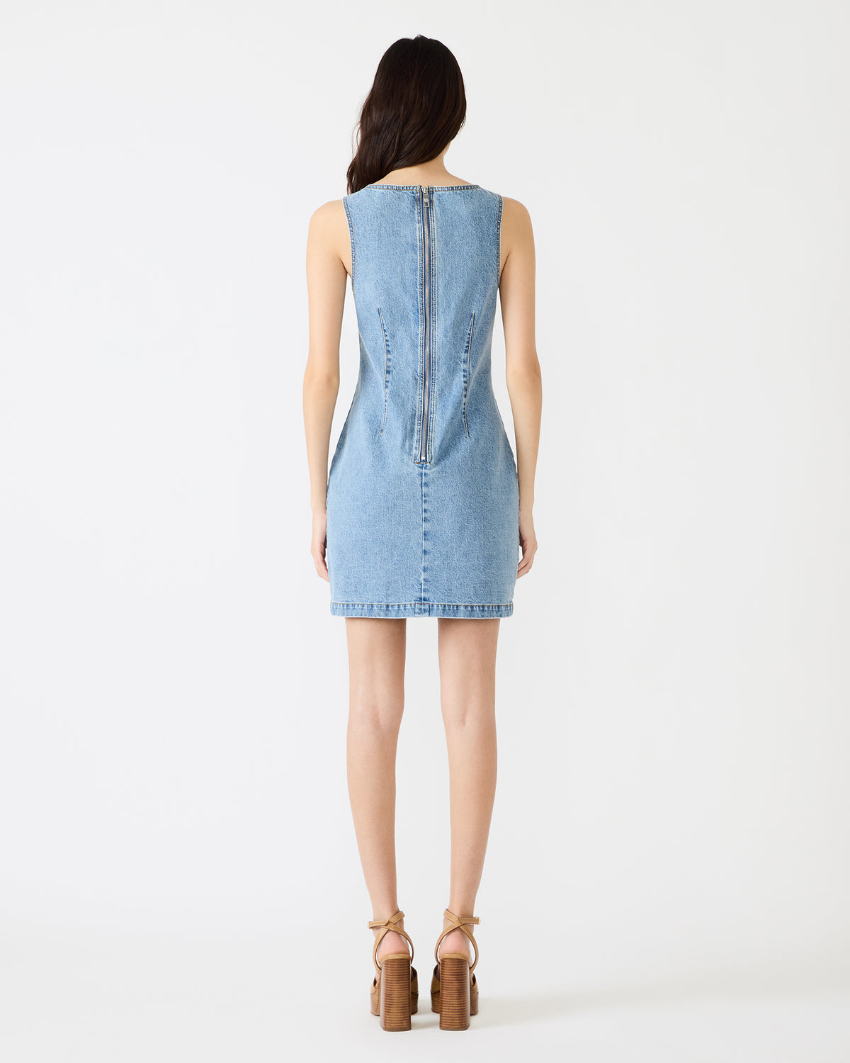 NOELLE Forever Blue Denim Mini Women's Dress - Steve Madden