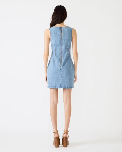 NOELLE Forever Blue Denim Mini Women's Dress - Steve Madden