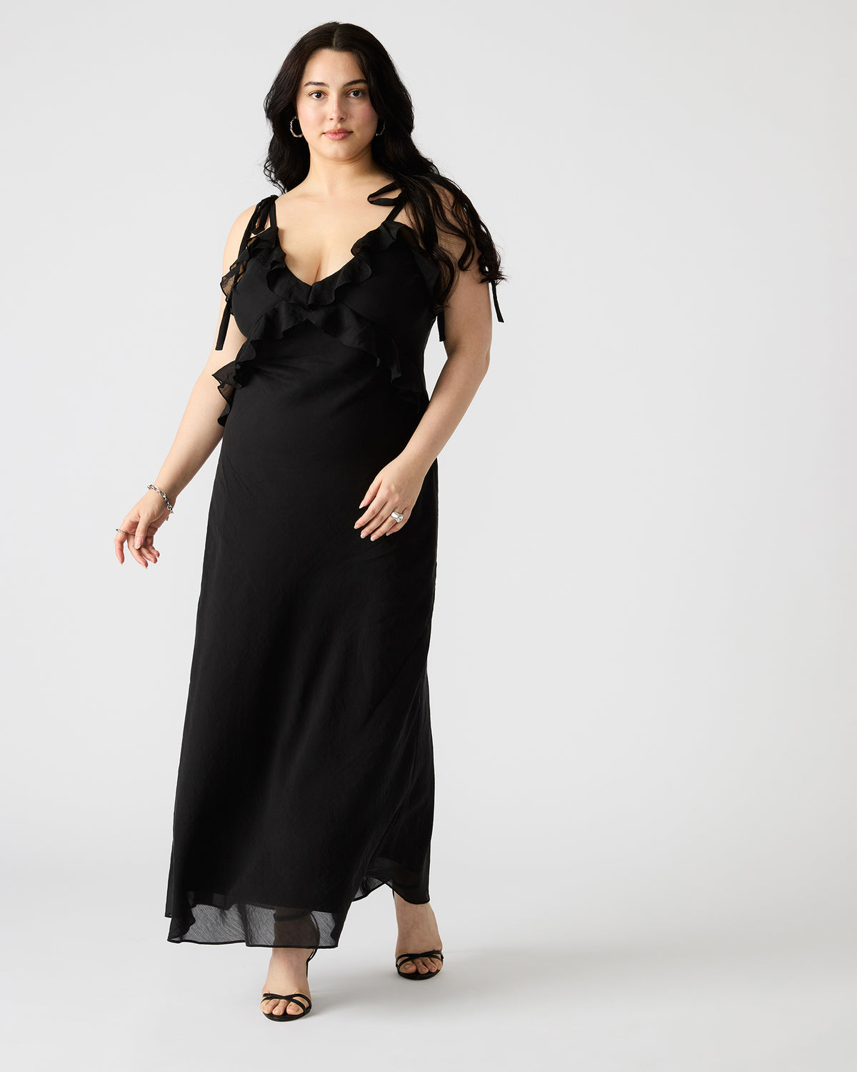 ADALINA Black Women's Maxi Dress - Steve Madden