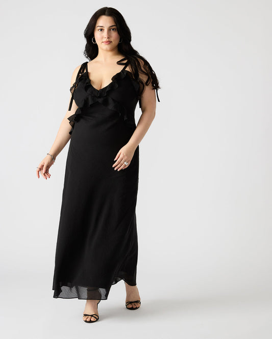 ADALINA Black Women's Maxi Dress - Steve Madden