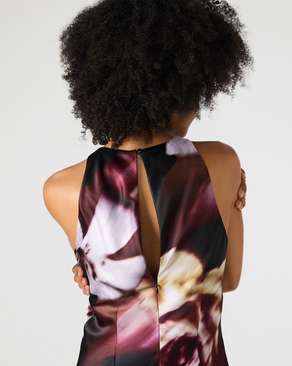 JAIDAN Mesa Rose Maxi Floral Print Flowy Women's Dress - Steve Madden