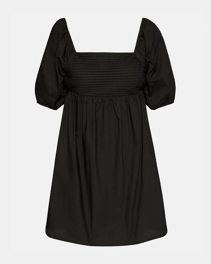 INARA Dress Black | Women's Puff Sleeve Mini Dress - Steve Madden