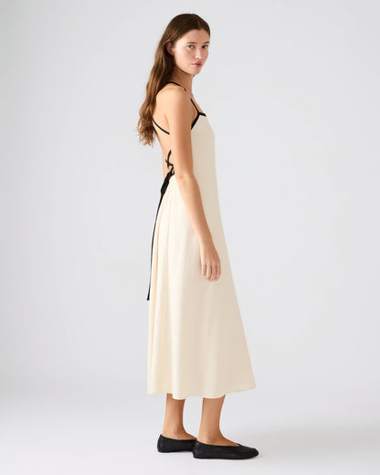 RIYAN Natural Women's Flowy Strappy Crossback Maxi Dress - Steve Madden