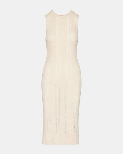AMIRAH Sweater Dress Beige | Women's Knit Bodycon Dresses - Steve Madden