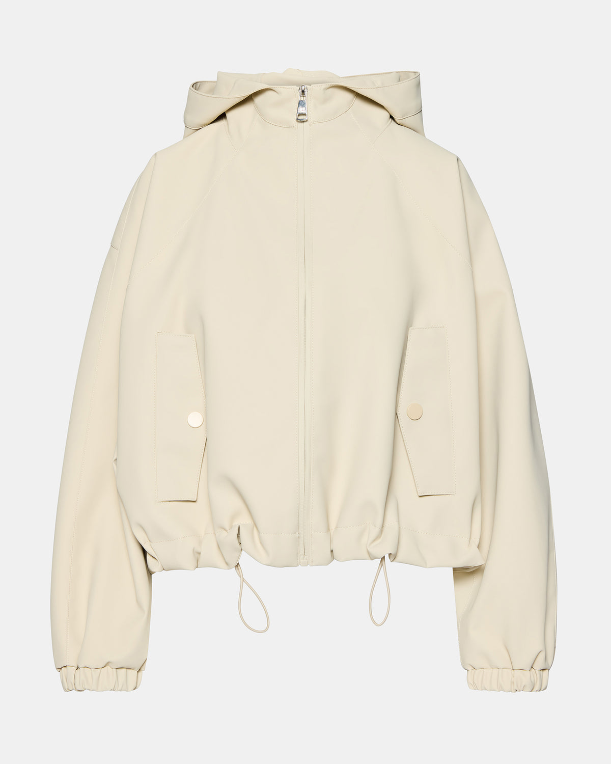 LUMI Bone Women's Faux Leather Hooded Jacket - Steve Madden