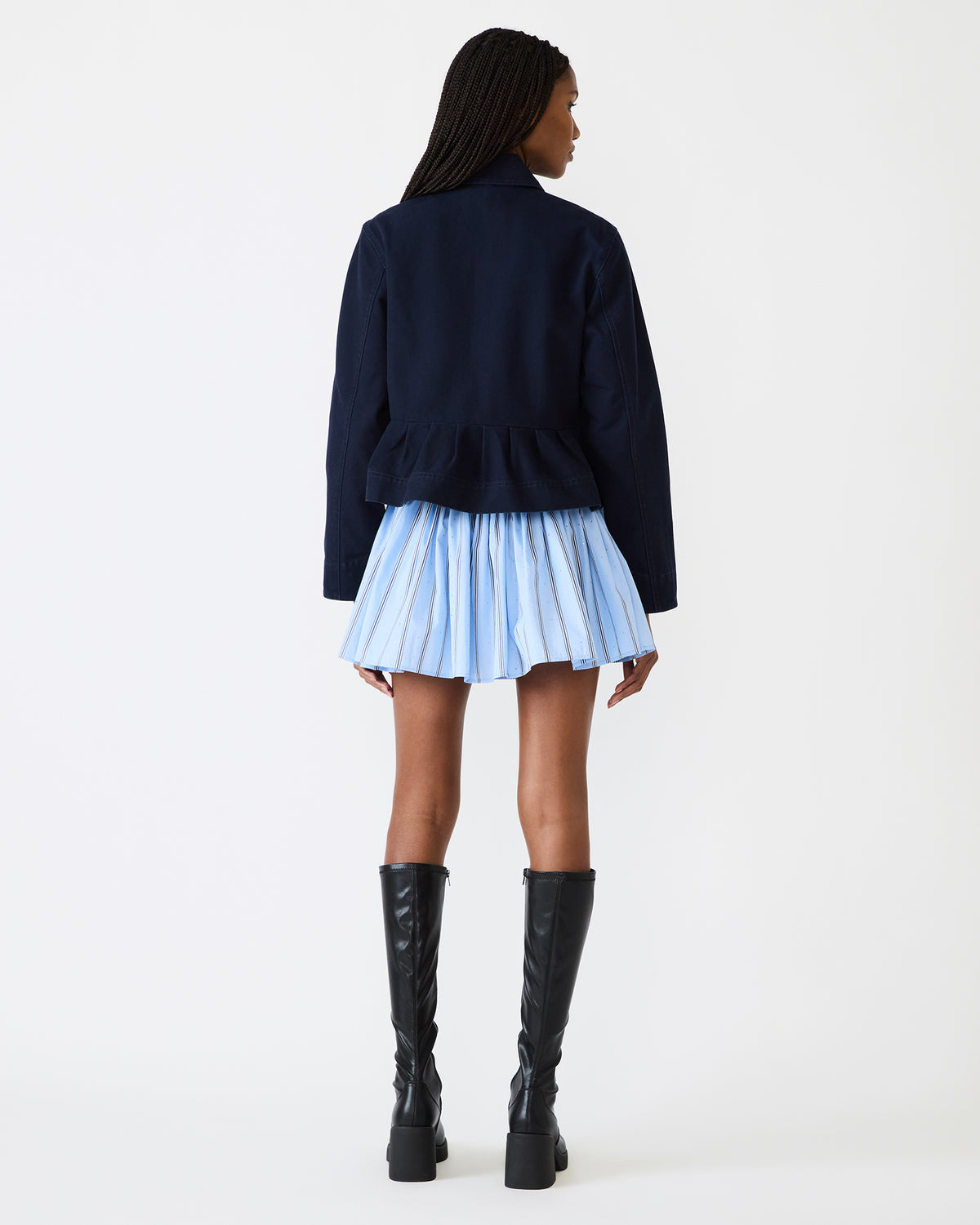 SLOAN Midnight Sky Long-Sleeved Zip-Up Women's Jacket - Steve Madden
