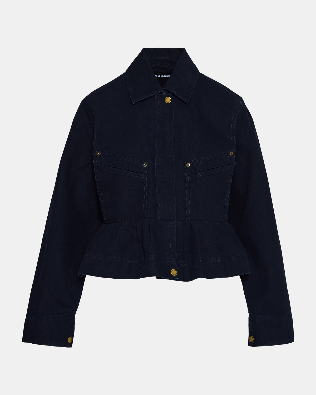 SLOAN Midnight Sky Long-Sleeved Zip-Up Women's Jacket - Steve Madden