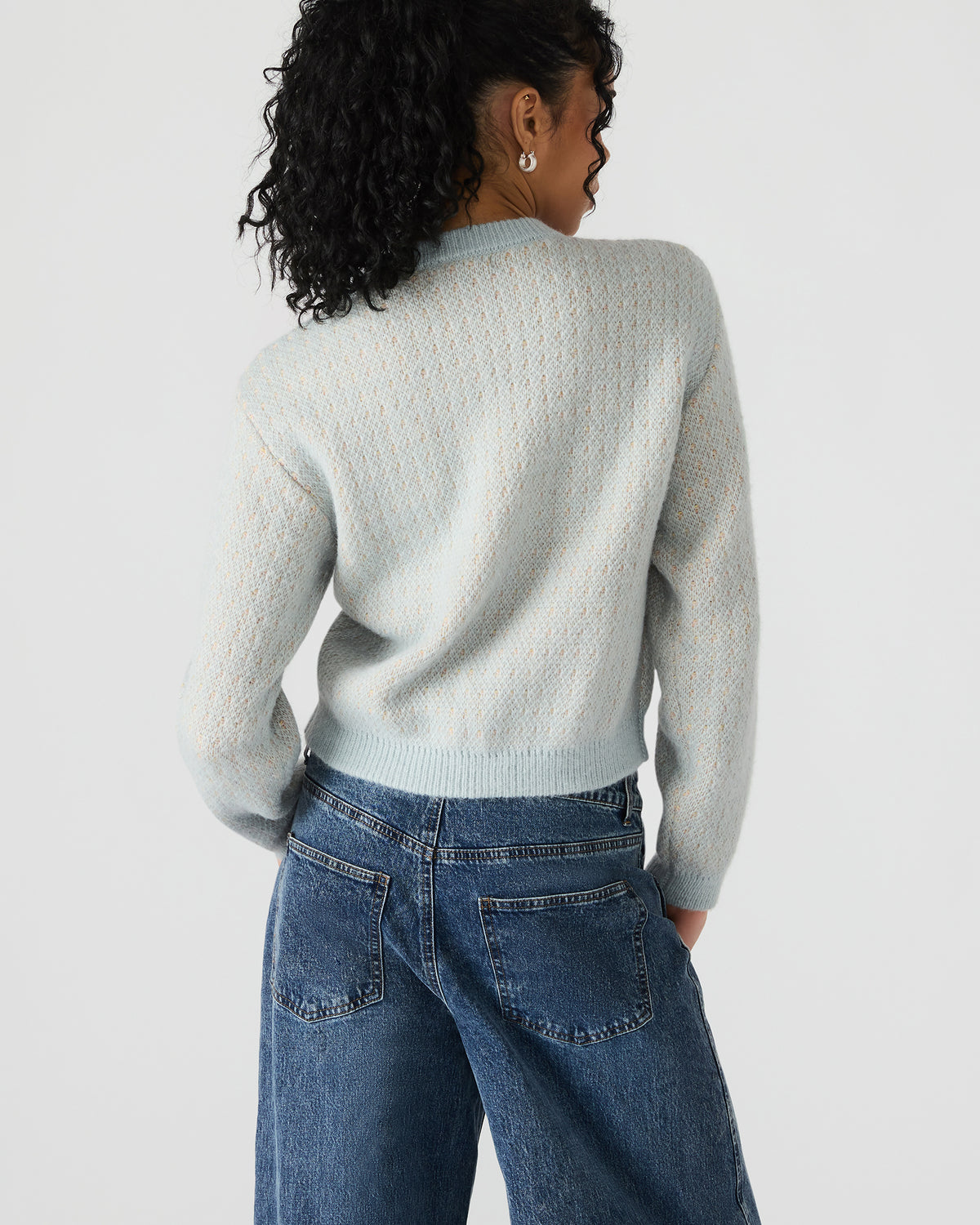 JENA Multi Long-Sleeved Zip-Up Women's Sweater Jacket - Steve Madden