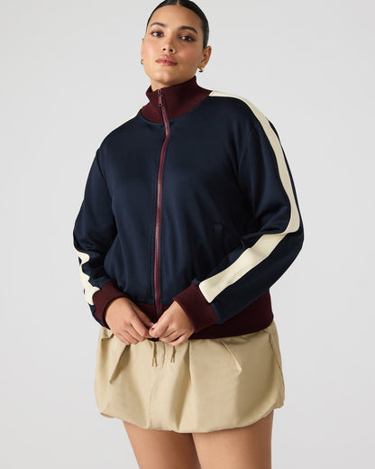 DAISY Midnight Long-Sleeved Zip-Up Athletic Women's Jacket - Steve Madden