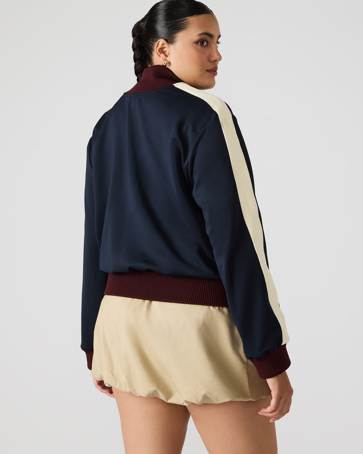 DAISY Midnight Long-Sleeved Zip-Up Athletic Women's Jacket - Steve Madden