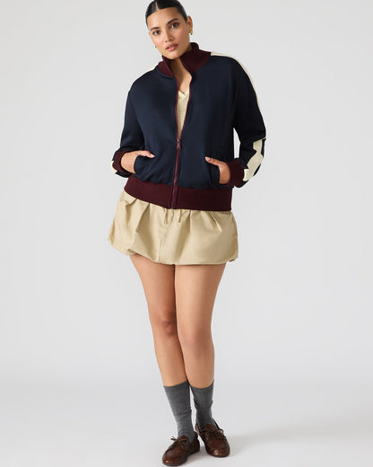 DAISY Midnight Long-Sleeved Zip-Up Athletic Women's Jacket - Steve Madden