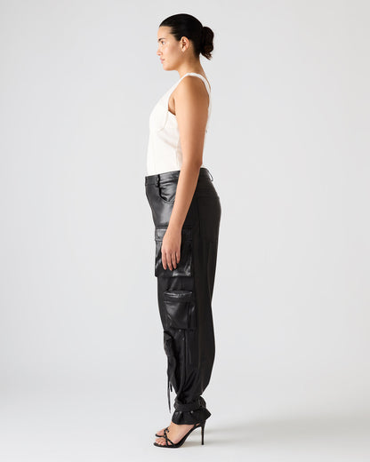 ADDISYN Antique V-neck Sleeveless Mesh Women's Top - Steve Madden
